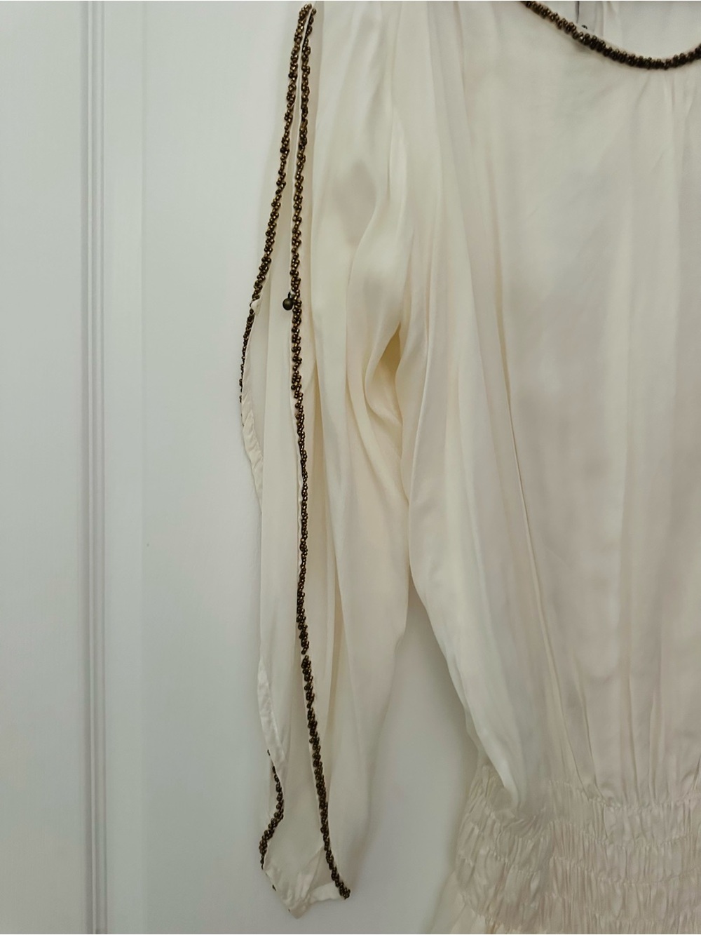 Elan White Beach Cover-Up Dress one size - Picture 6 of 8